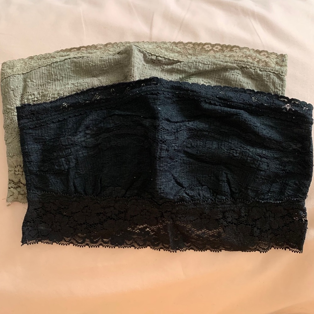Free People Lace Bandeau Bundle
